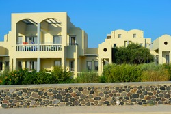 Real estate on Santorini island, Greece