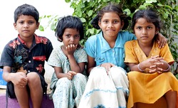 Portrait of an Indian Kids