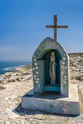 The statue of the Virgin Mary, marking the southern point of Madagascar
