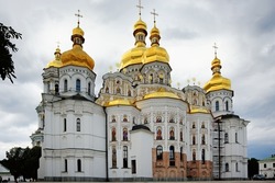 Cathedral of the Dormition in Kyiv Pechersk Lavra in Kyiv Ukraine