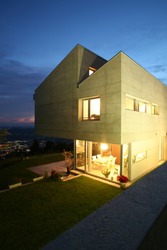 modern house in switzerland
