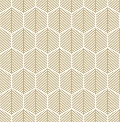 Abstract geometric pattern with lines - Gold and white design - Seamless vector background