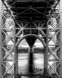 George Washington Bridge unique perspective