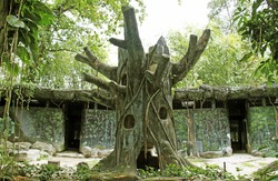 An evil tree guarding the witch lair in the jungle.