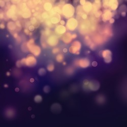 Christmas background. Festive elegant abstract background with bokeh  lights and stars