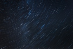 Star trails night sky background image