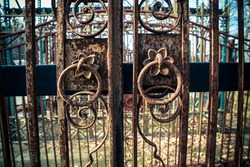 Old iron gates