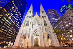 St. Patrick's Cathedral in New York City.