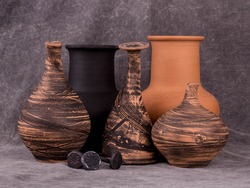 Souvenir ceramics and clay, handmade.