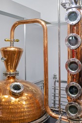 Classic Copper Distilling Alcohol Still Brewery Equipment