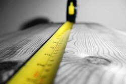 Tape measure wood