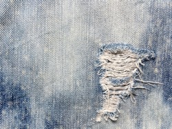 Denim blue jeans texture. Abstract background.