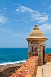 Old San Juan in Puerto Rico : One of the oldest city of the new world.