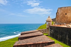 Old San Juan in Puerto Rico : One of the oldest city of the new world.
