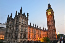 Houses of Parliament, Big Ben, London, England, uk