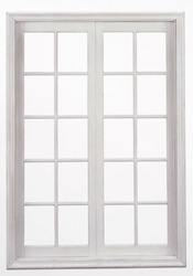 wooden window