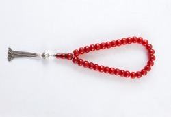 rosary beads isolated