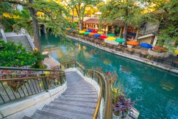 River Walk in San Antonio, Texas USA