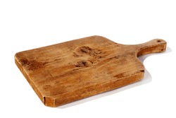 Old  wooden cutting board