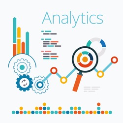 Analytics Infographic Elements