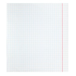checkered notebook paper