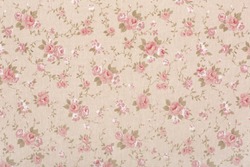 Rose floral tapestry pattern, romantic pink texture background