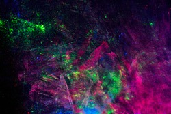 neon colors on black fabric, neon background, texture