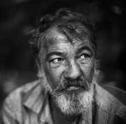  homeless man
