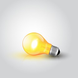 Light Bulb with high detail and reflection