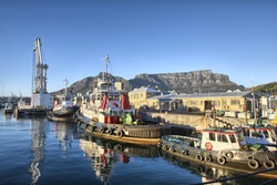 Victoria and Alfred Waterfront is a favorite tourist destination when visiting Cape town, South Africa. It hosts a variety of shopping, boating excursion and restaurants.