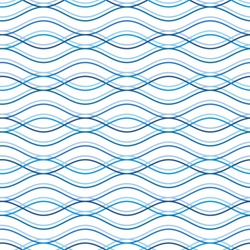 Abstract wavy seamless pattern, vector background