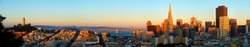 San Francisco. Image of San Francisco skyline with Bay Bridge