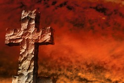 Stone cross braves firestorm