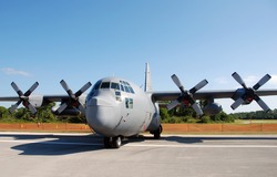 US Air Force transport airplane C-130