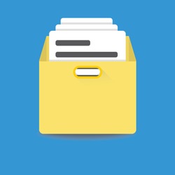files archive box icon
