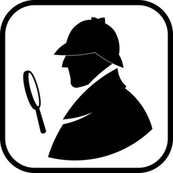 Sherlock Holmes Silhouette - Free Stock Photo By Mohamed Hassan On 