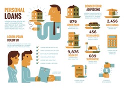 Personal Loans Infographics