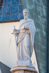 Saint Peter statue, located on Sanctuary of 