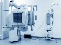 x-ray machine in hospital
