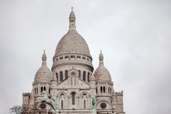 Catholic church Sacre Coeur in Paris