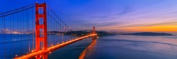 Golden Gate Bridge sunset