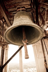 Old grunge bell
