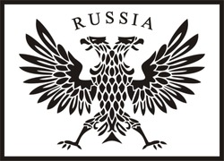 The Russian two-headed eagle 