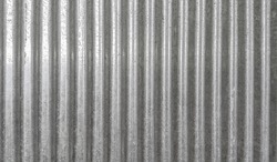 Corrugated metal texture surface background