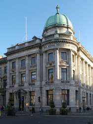 The Royal Society of Edinburgh building, George Street, Edinburgh, Scotland.
