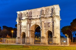 Arch of Constantine, Rome Italy
