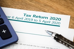 UK HMRC self assessment income tax return form 2020