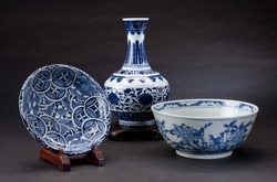 Ancient chinese porcelains for collectible