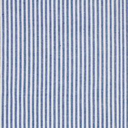 blue  and white stripes  fabric closeup , tablecloth texture
