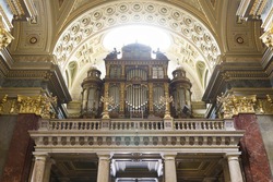 Pipe organ of St. Stephen's Basilica, Budapest, Hungary
